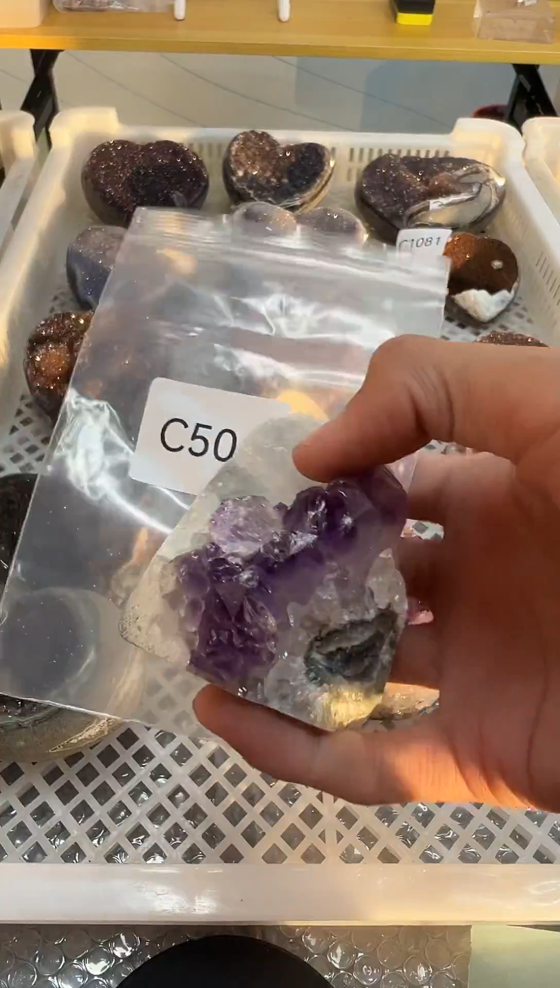 未镶嵌珠宝半成品水晶C506