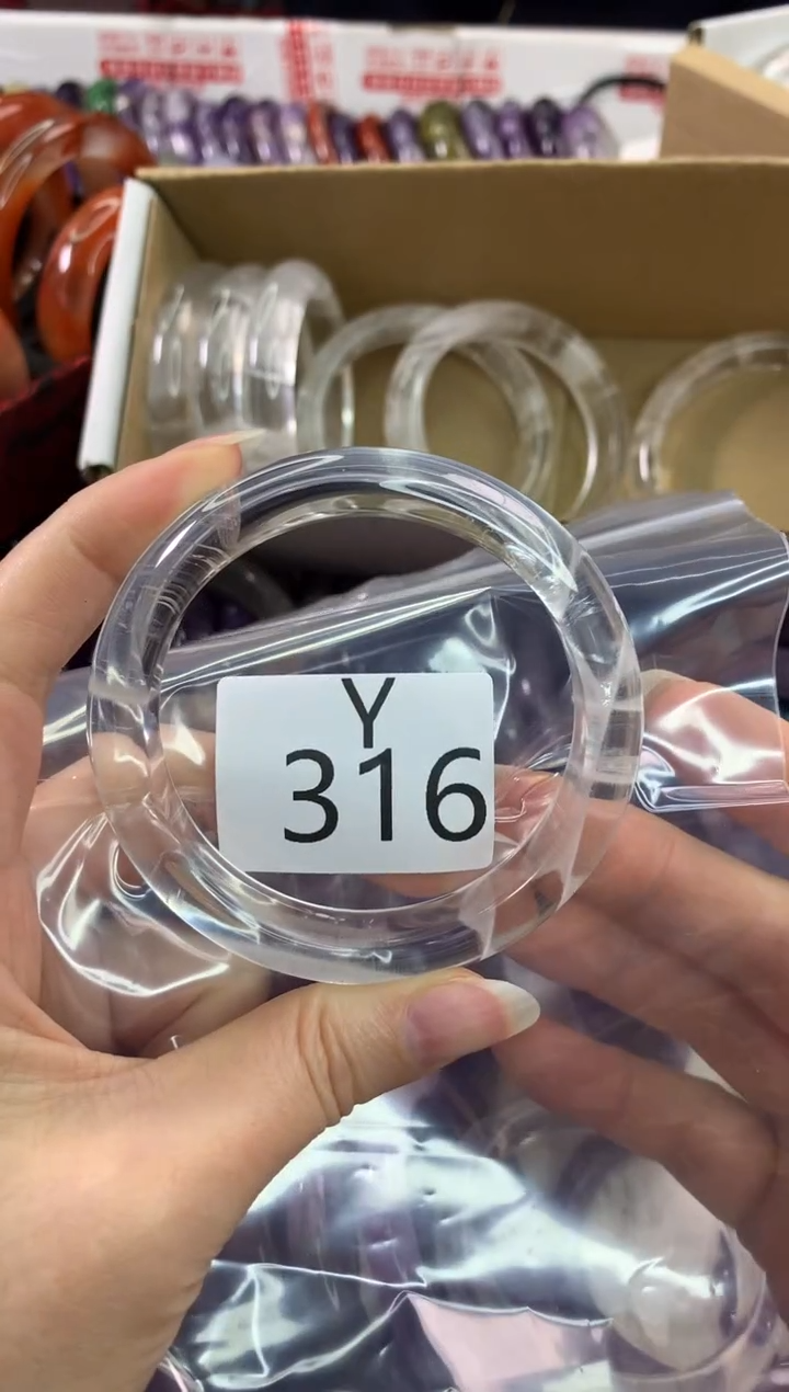 【闪购商品】水晶水晶手镯Y未镶嵌316-58