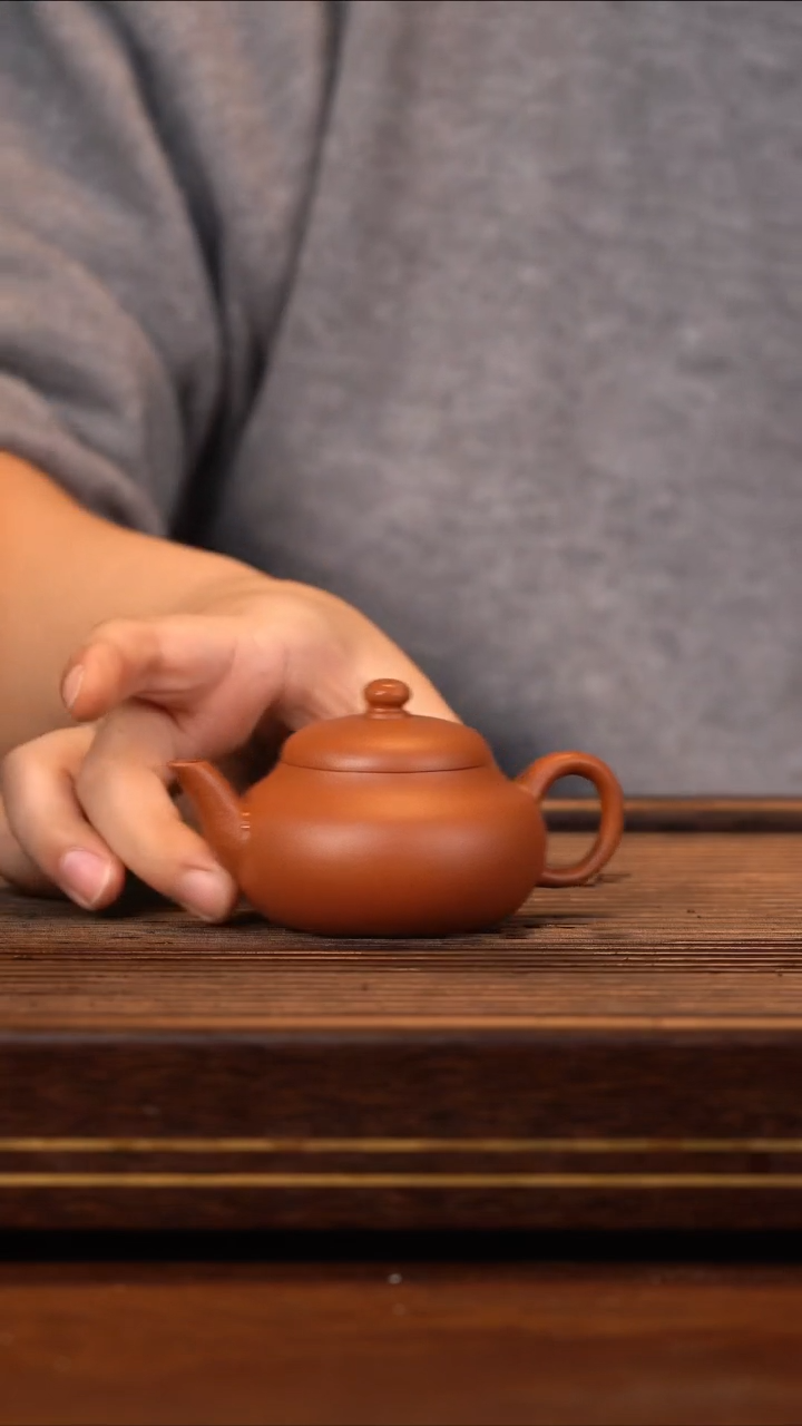 茶壶紫砂朱泥君乐