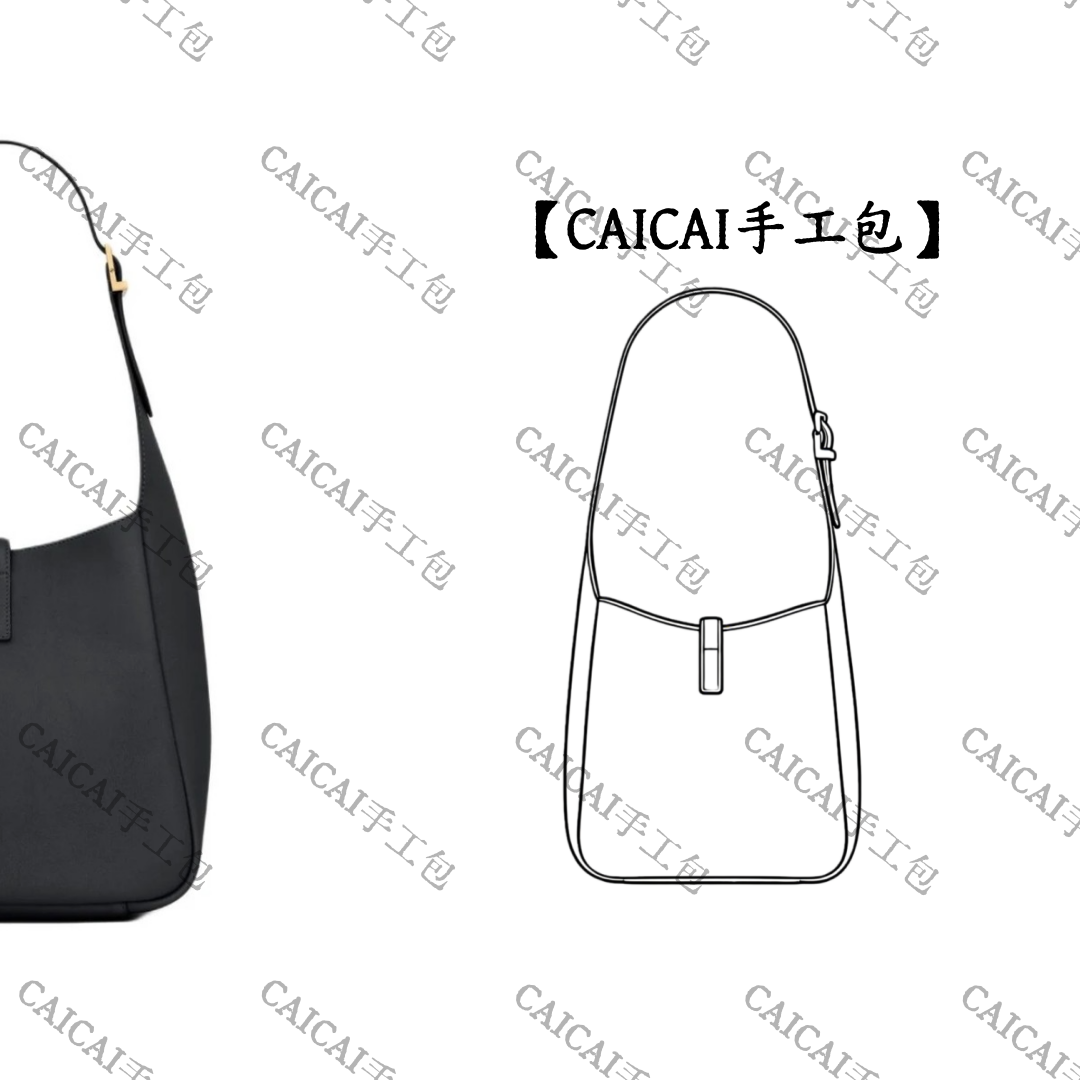 【CAICAI手工包】真皮水桶包单肩款绒面质感奢雅复古高级感【Y06】