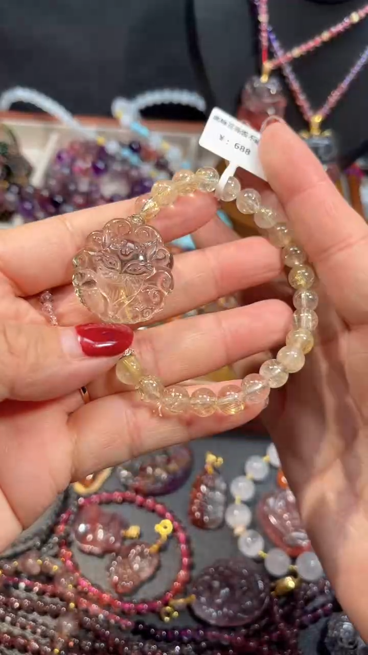 【闪购商品】水晶颈饰未镶嵌【百晶灵儿】天然定制款