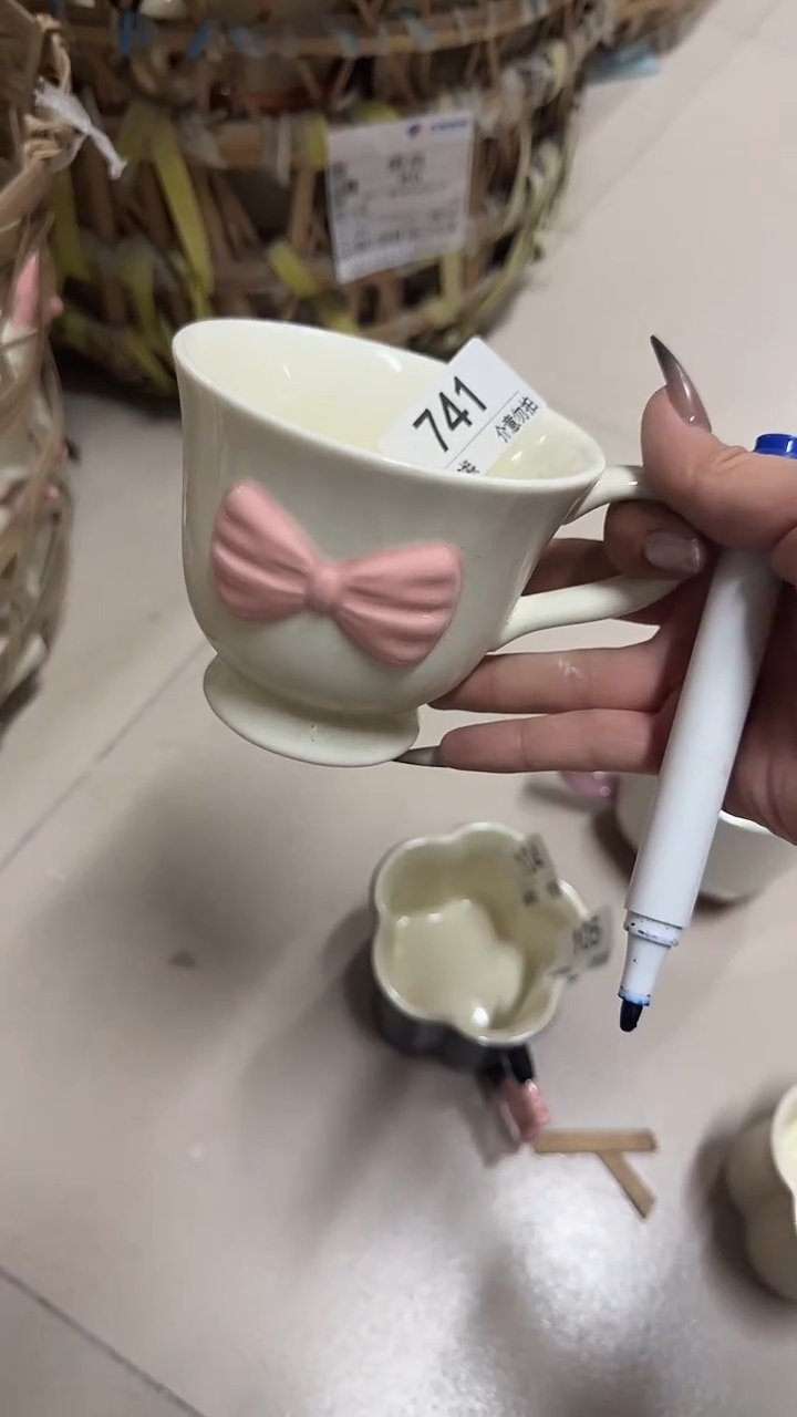 陶瓷手柄款微瑕四单包邮741