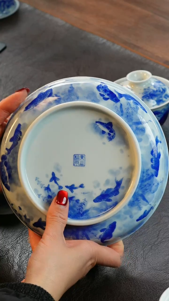 【闪购商品】青山赋鱼壶承陶瓷