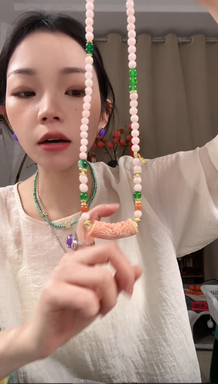 【闪购商品】琥珀颈饰未镶嵌E473EEEEE