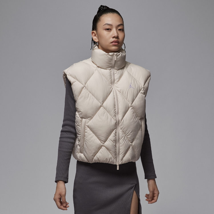 NIKE/耐克AJ 女款米色休闲运动马甲HV0414-104