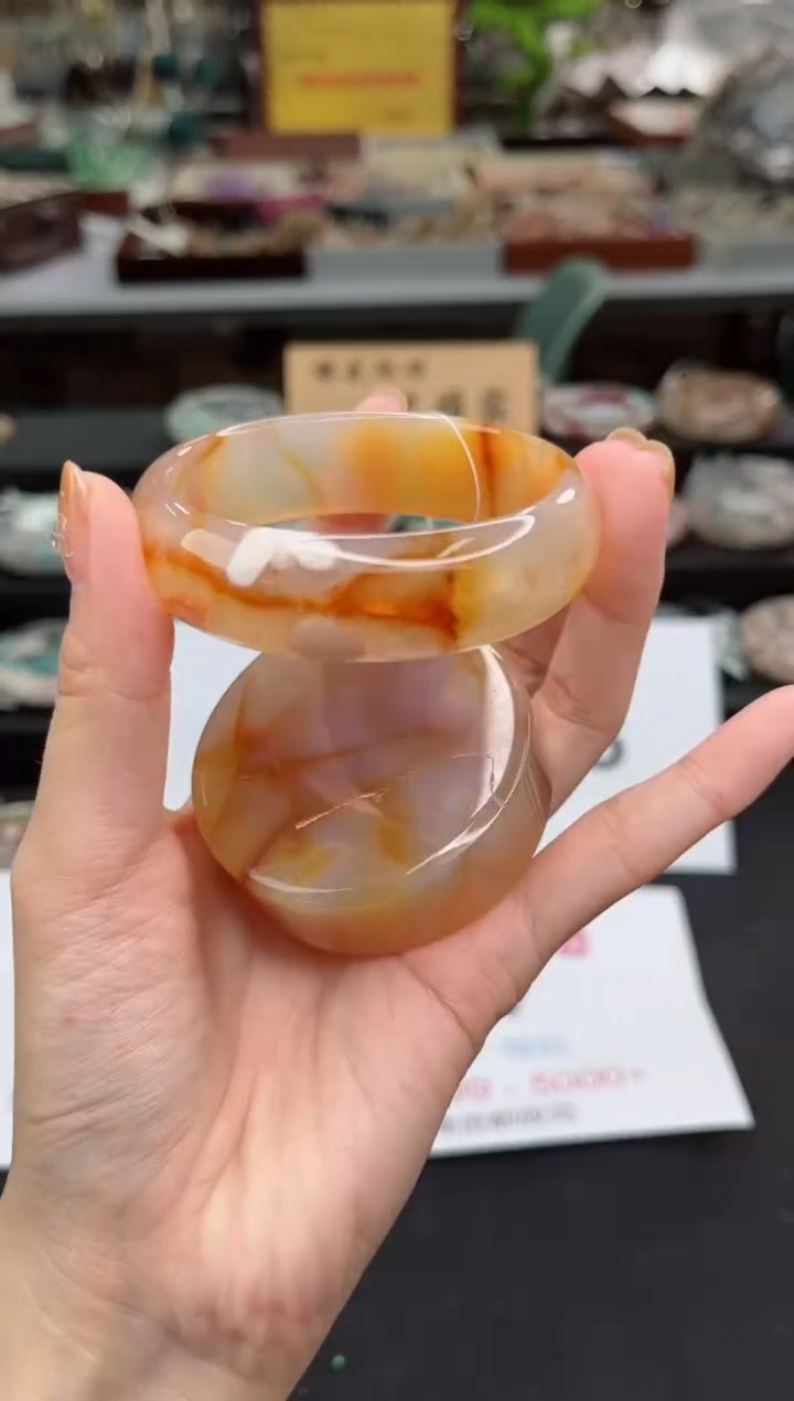 【闪购商品】石英质玉手镯未镶嵌57圈口（赠品镯心）6572190