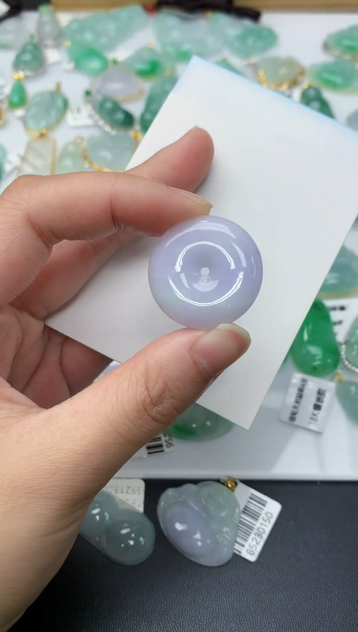 颈饰未镶嵌翡翠天然A货