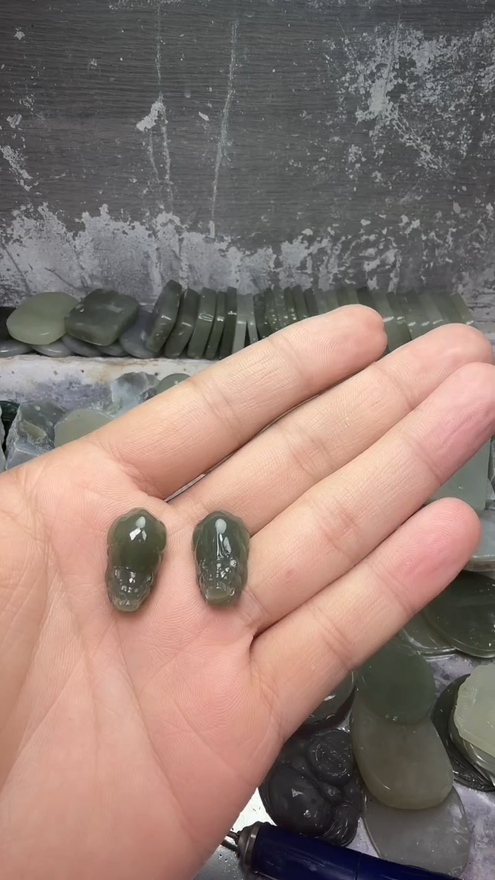 吊坠(不含链)未镶嵌和田玉38貔貅  多样性发一件--拍一发一