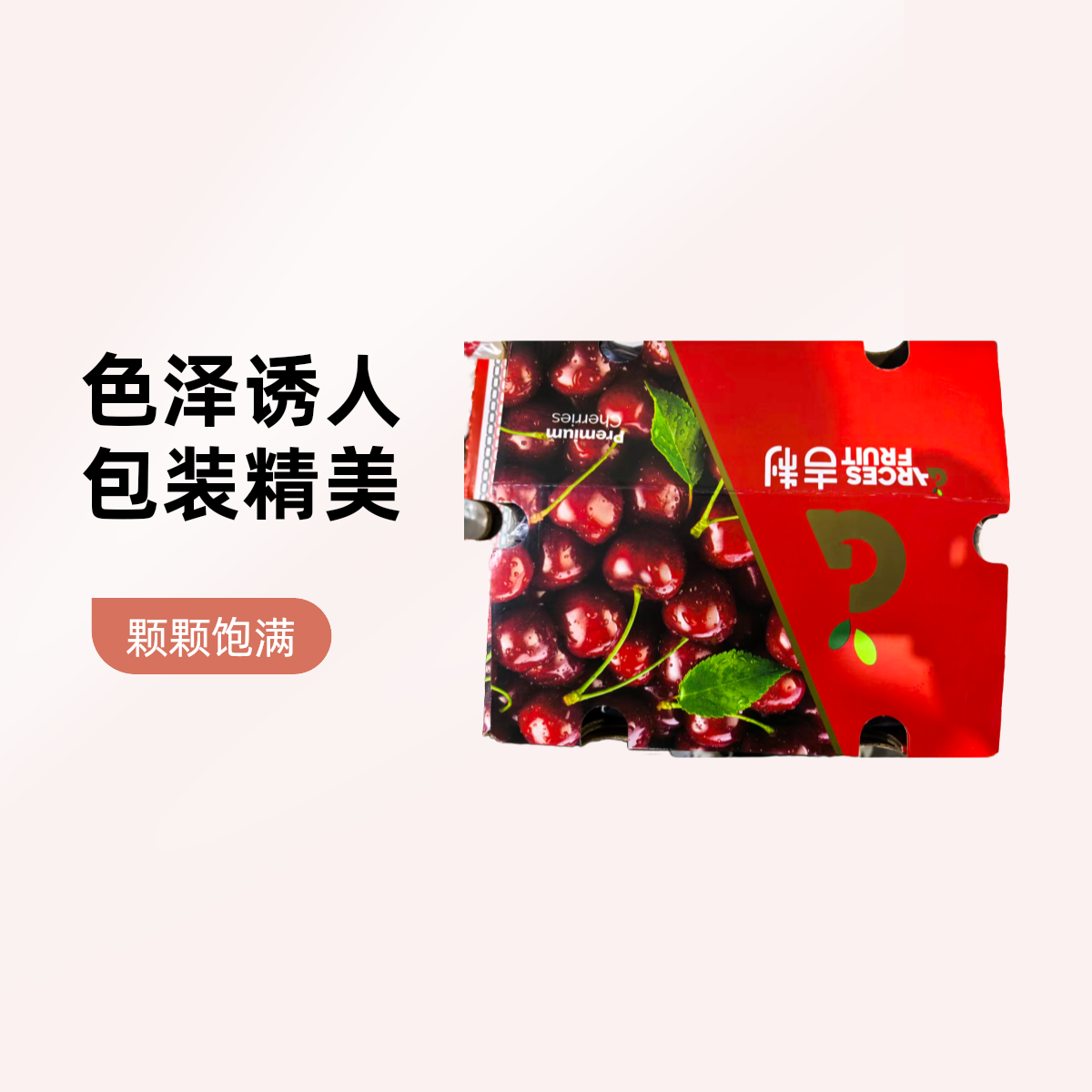 吉制4J桑提娜智利海运车厘子2.5g桑提娜智利