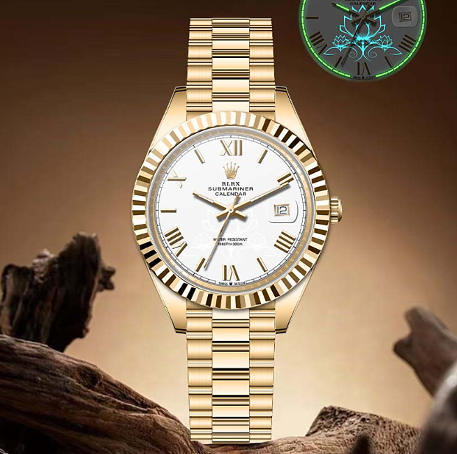 【全新未使用】专柜正品款女款白盘日志系列腕表jj