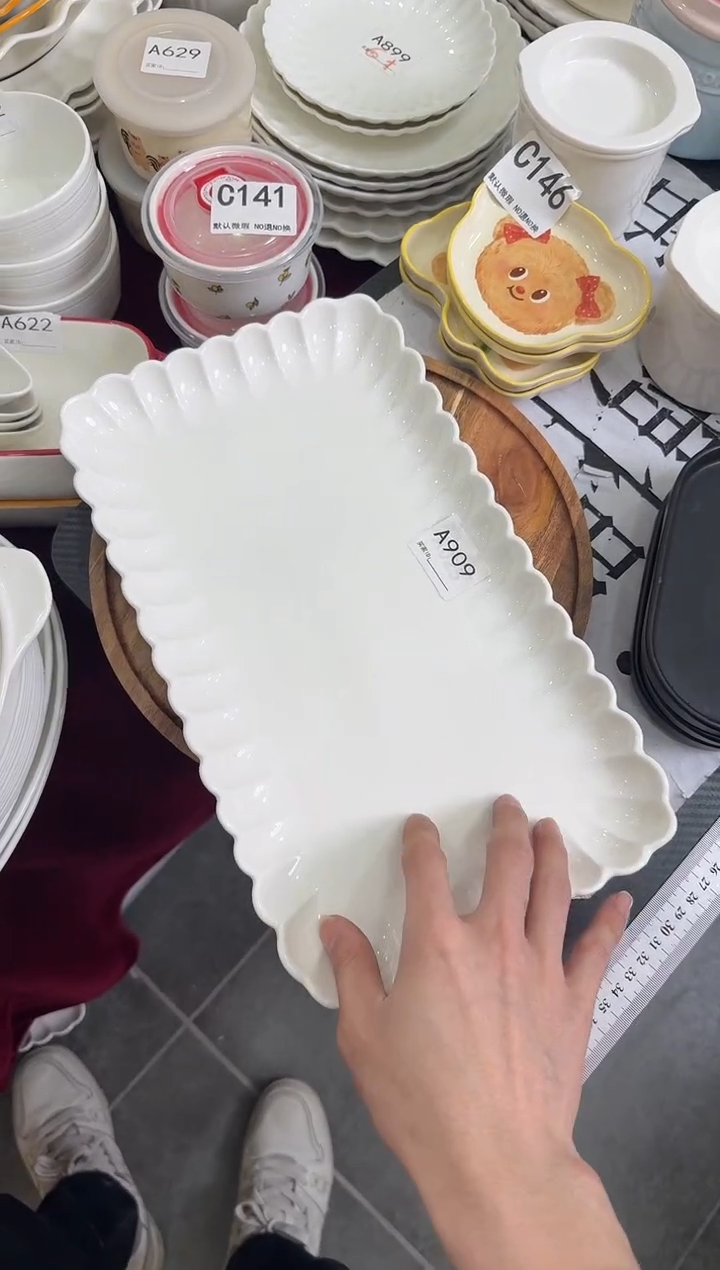 摆件陶A909   库存微瑕陶瓷餐具