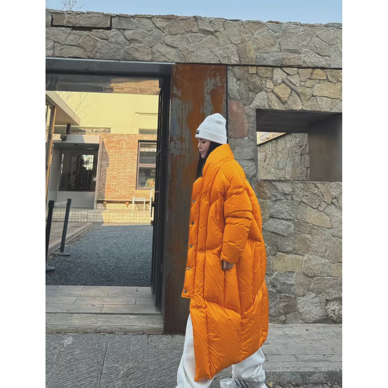 羽绒服长款女冬季韩版加厚中长款