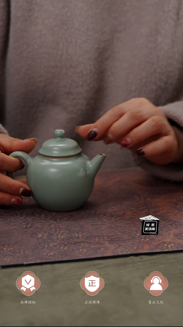 【闪购商品】杯国非遗大师王君子章款宫灯壶