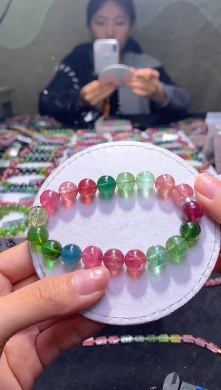 未镶嵌手串碧玺A31【天然碧玺】