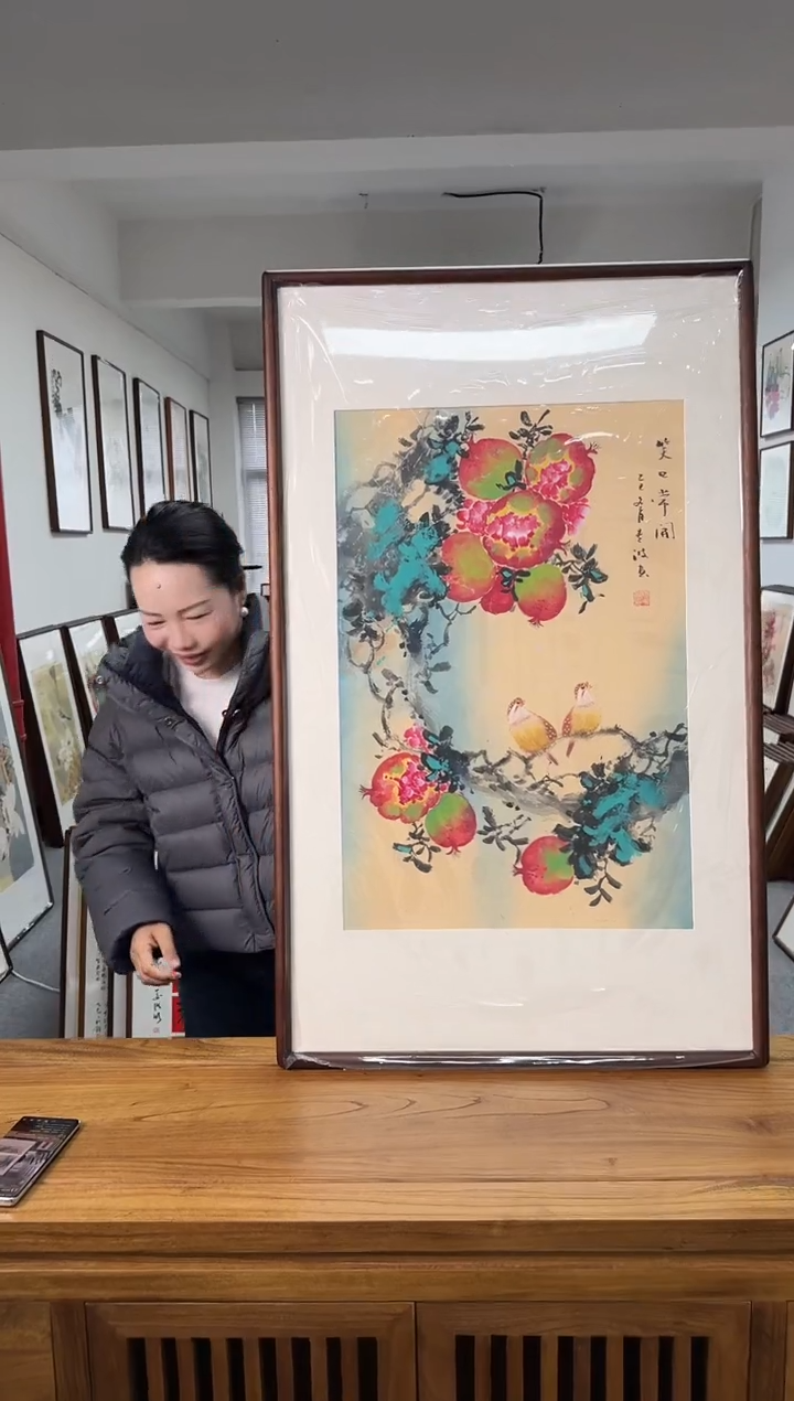 书法唐专波26-63*103尺寸手绘同款