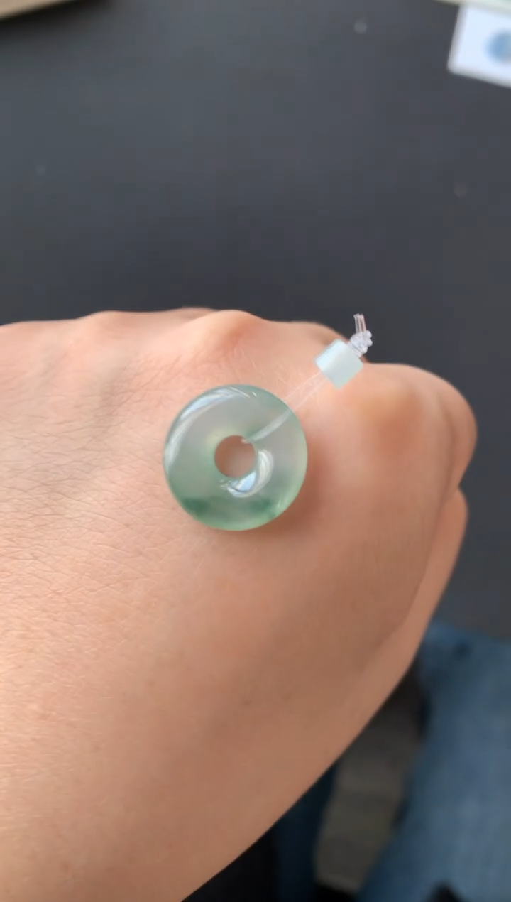 未镶嵌定制翡翠尺寸16.9*3.7