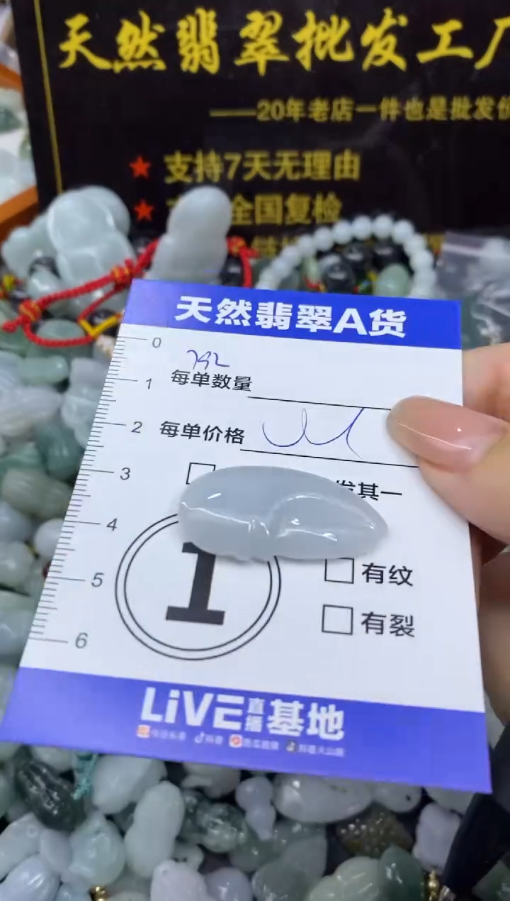 颈饰未镶嵌翡翠天然翡翠A货批量多样性发一件