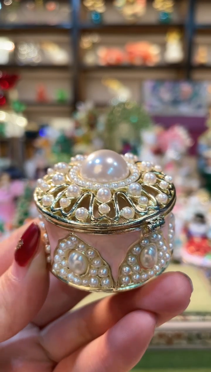 【闪购商品】精致珐琅彩首饰盒