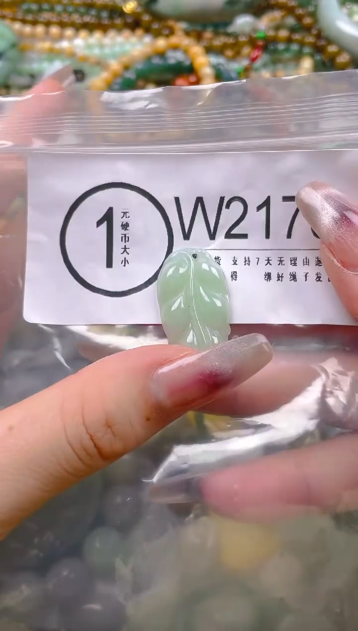 【闪购商品】翡翠颈饰未镶嵌/W/翡翠A货一图一物