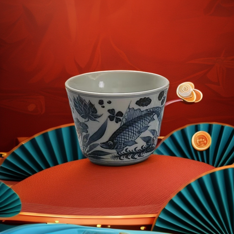 景德镇宁封窑陶瓷茶杯21    NFHGCJ2332