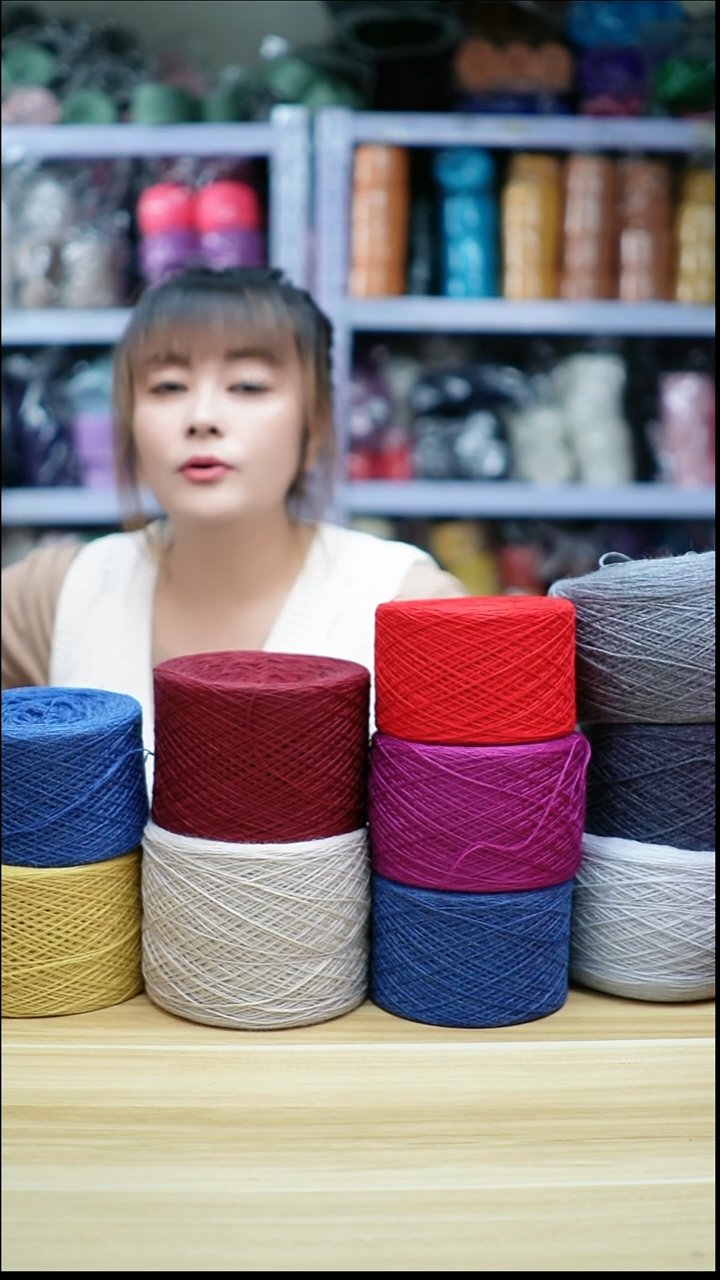 羊毛欢姐手编线A395