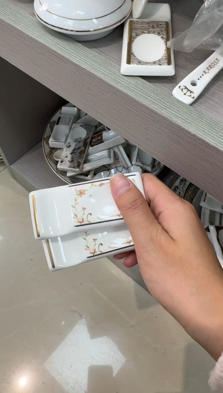 【闪购商品】瓷片筷架 福利款 微瑕 2个