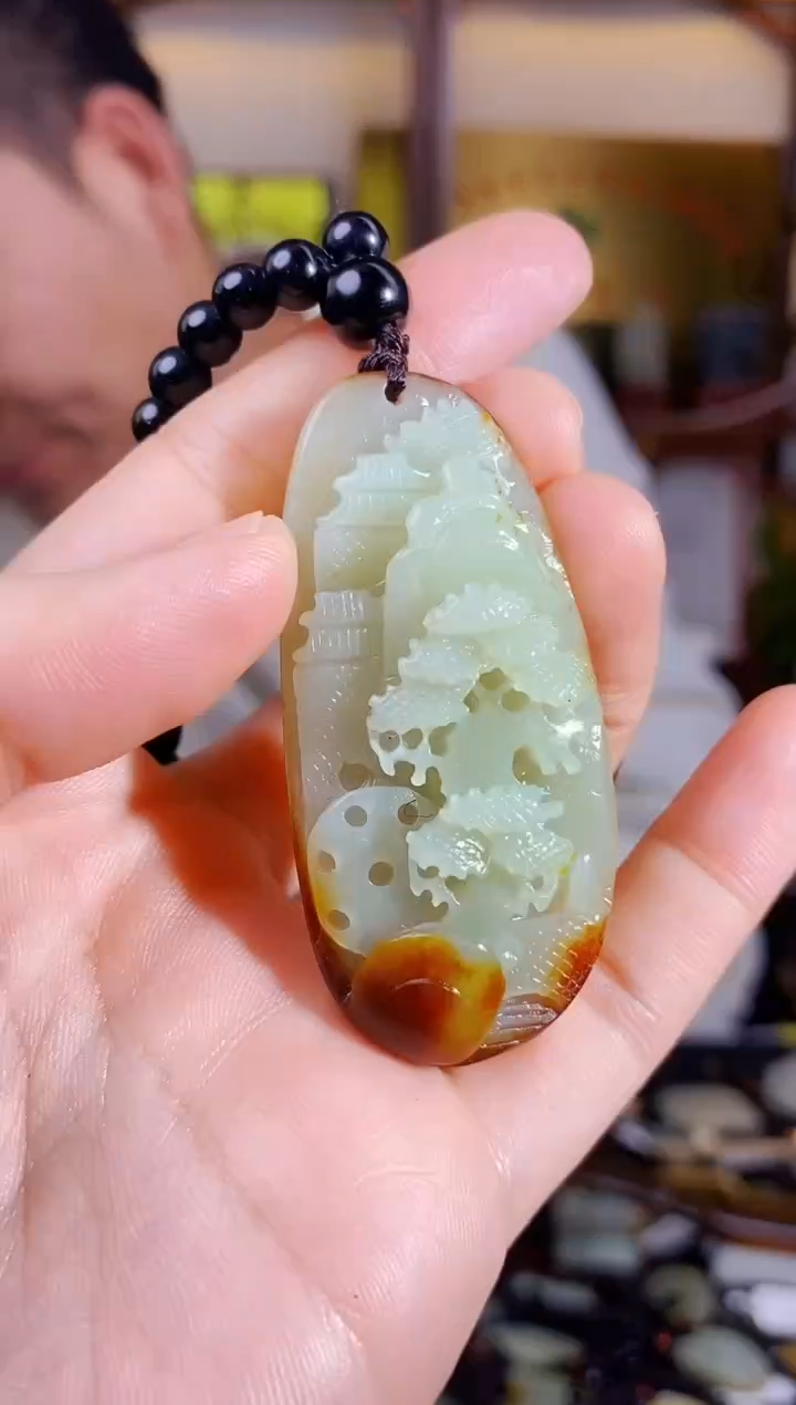 【闪购商品】和田玉颈饰未镶嵌1