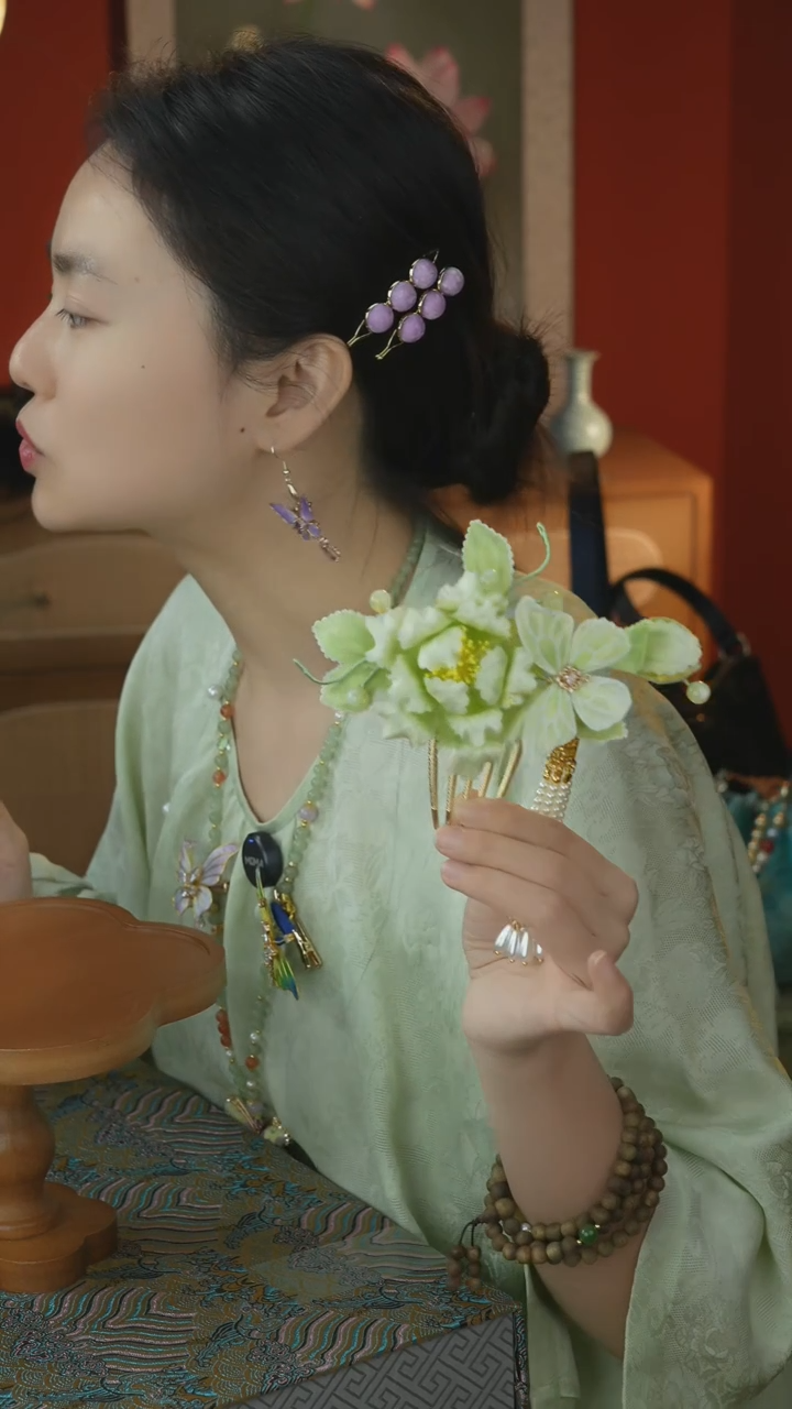 刺绣纯手工非遗国风饰品