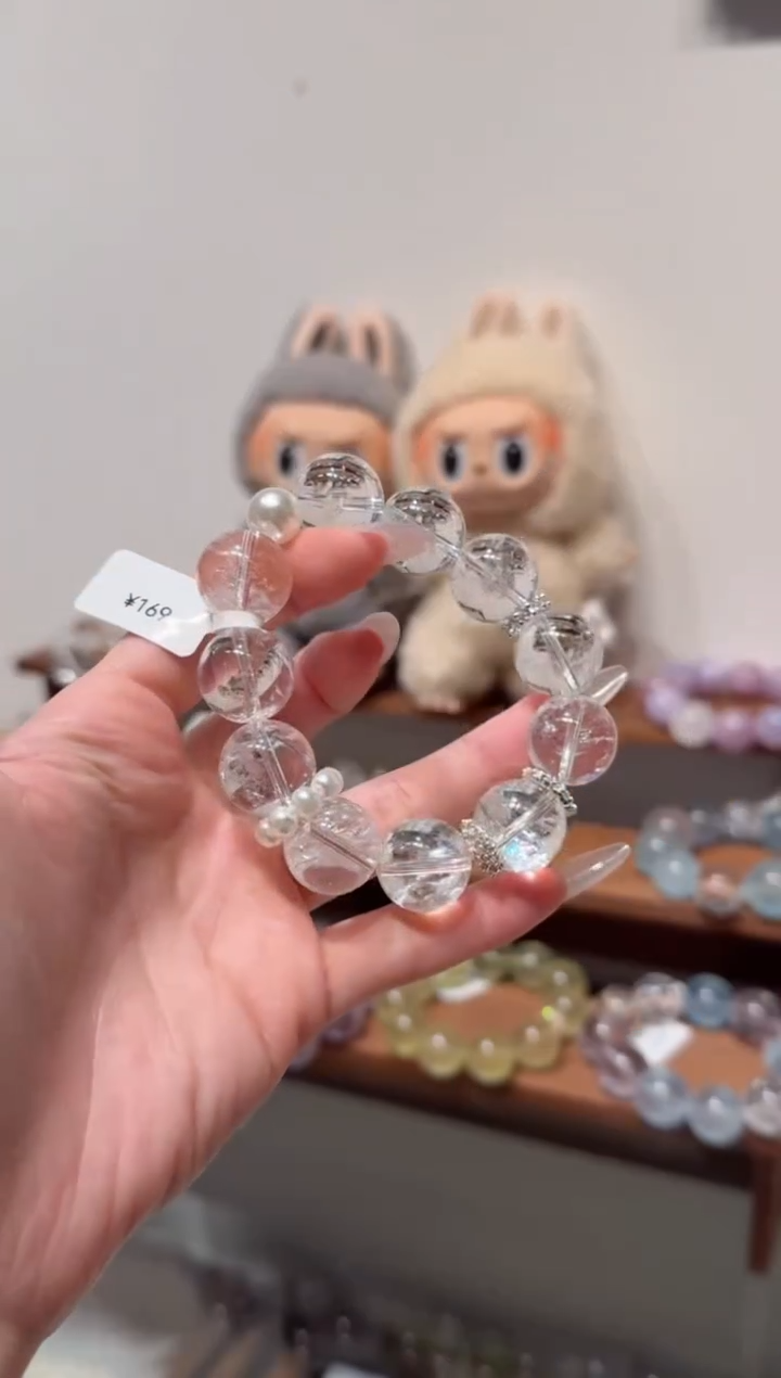 水晶手串未镶嵌）拍2单发一串 拍1单发单珠 多样性发货