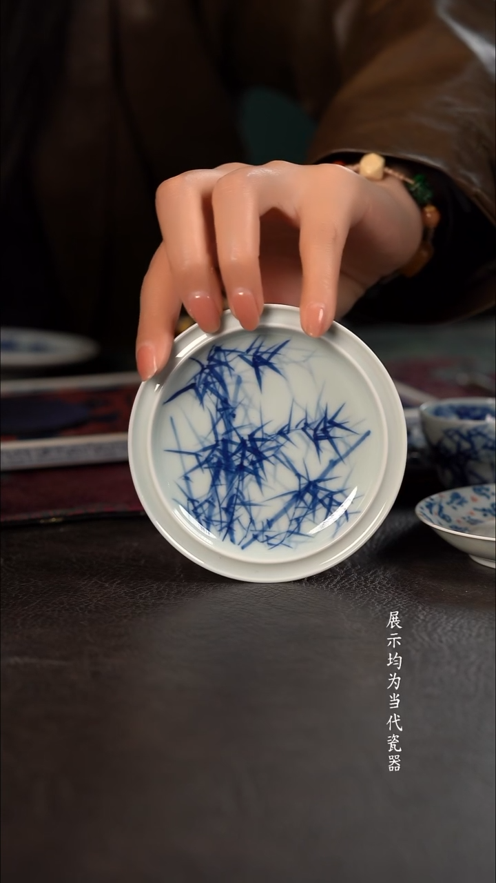 品遗HL清风竹小杯垫 随机