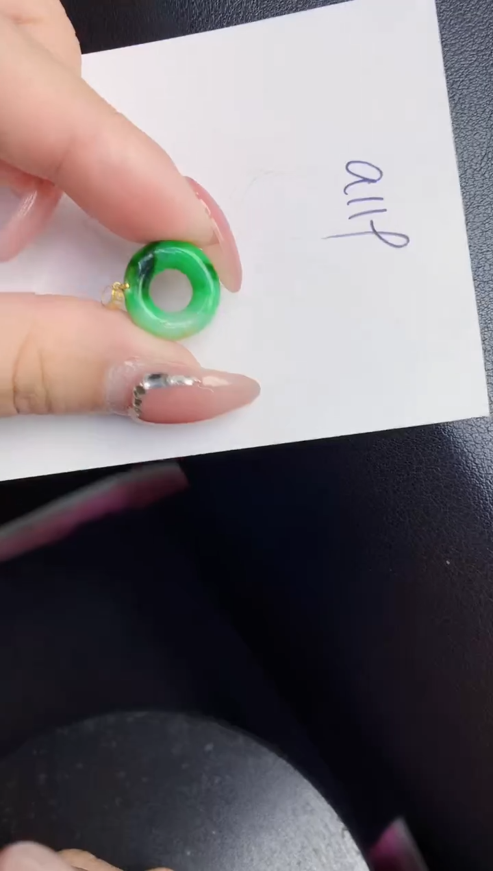 【闪购商品】翡翠颈饰18K金镶嵌000000000