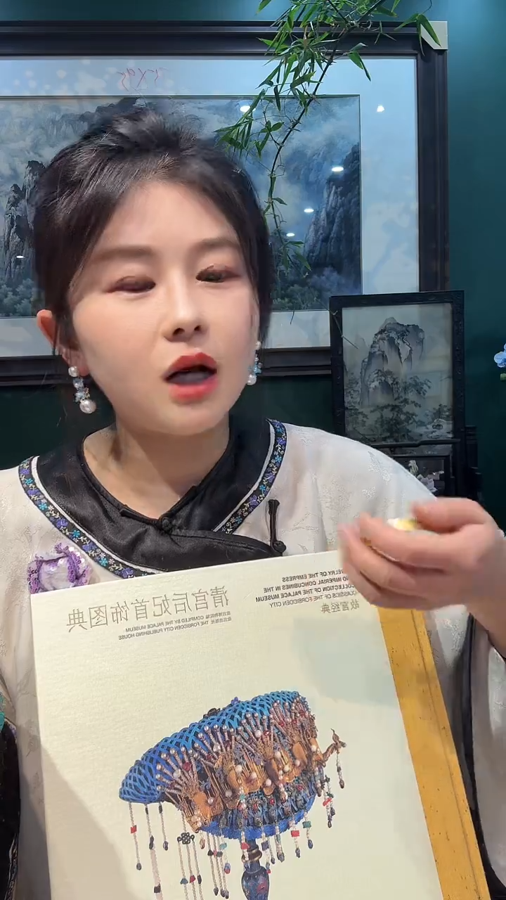 无铜合金璎***3非遗点翠饰品