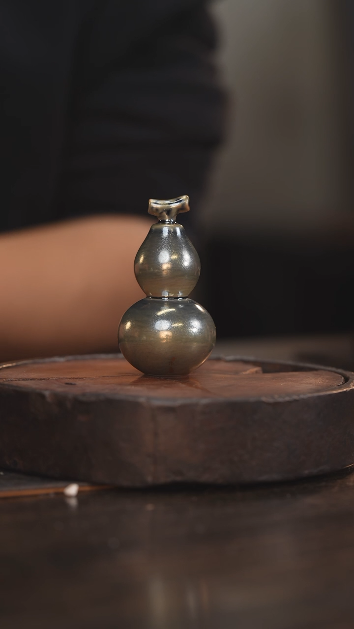 【闪购商品】杯163柴房陶瓷柴烧 葫芦