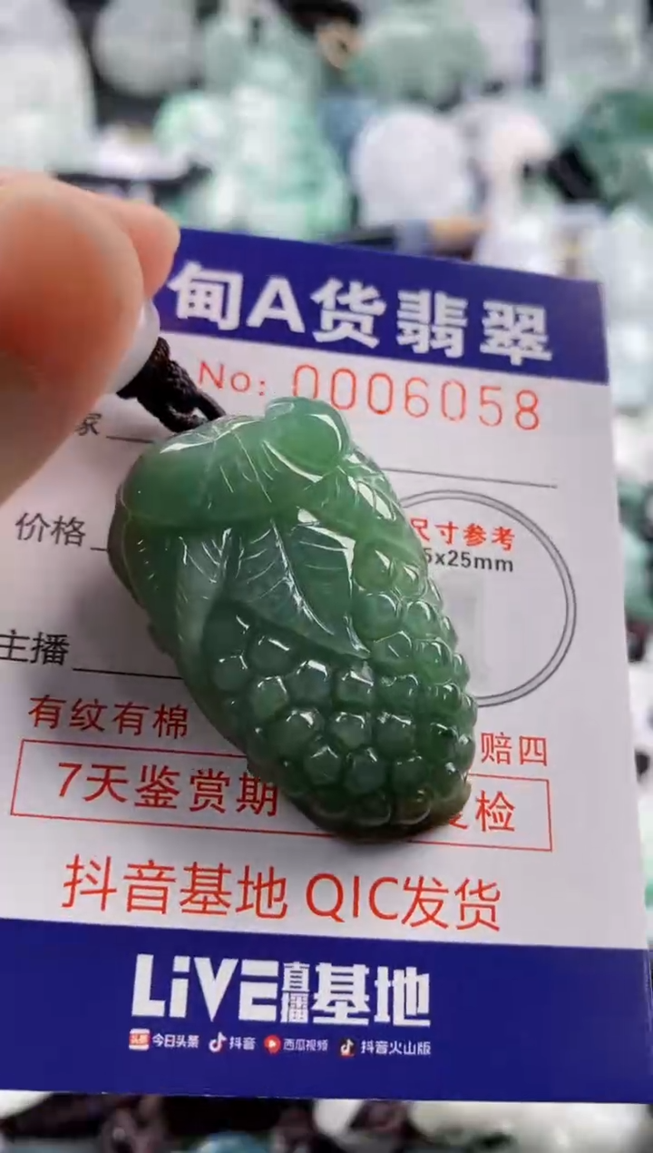 【闪购商品】翡翠吊坠(不含链)未镶嵌1