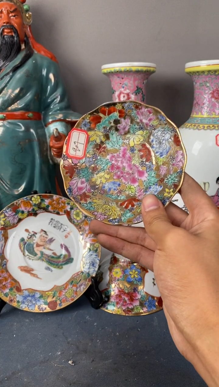 摆件陶567精品老厂瓷器（煤窑烧制）