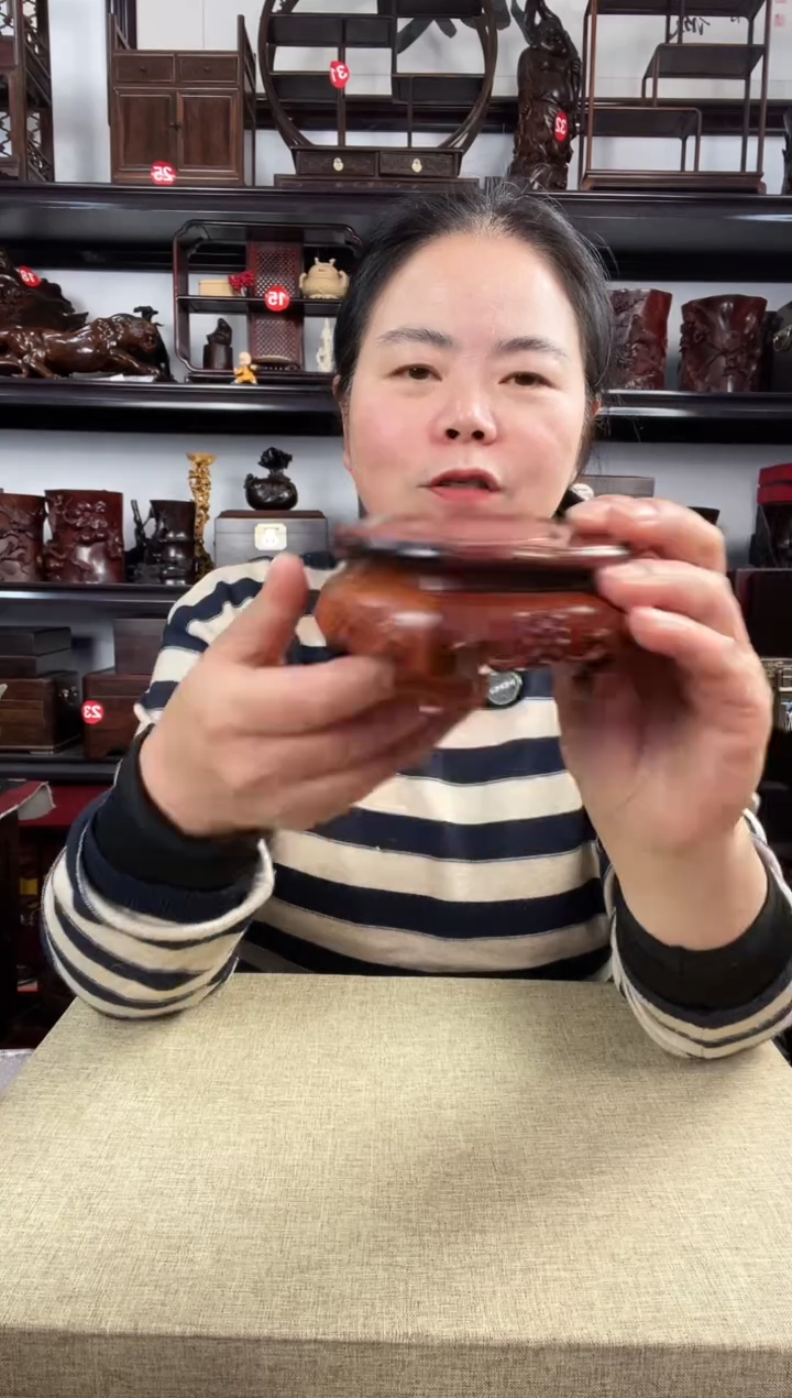 木509瑕疵老李红木工艺品