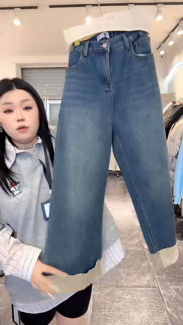 160-175斤q2337牛仔裤