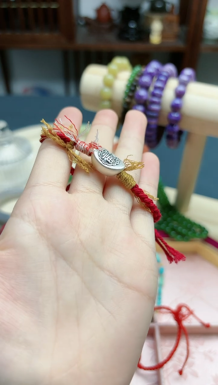 【闪购商品】足银手饰足银元宝手绳*1 MY