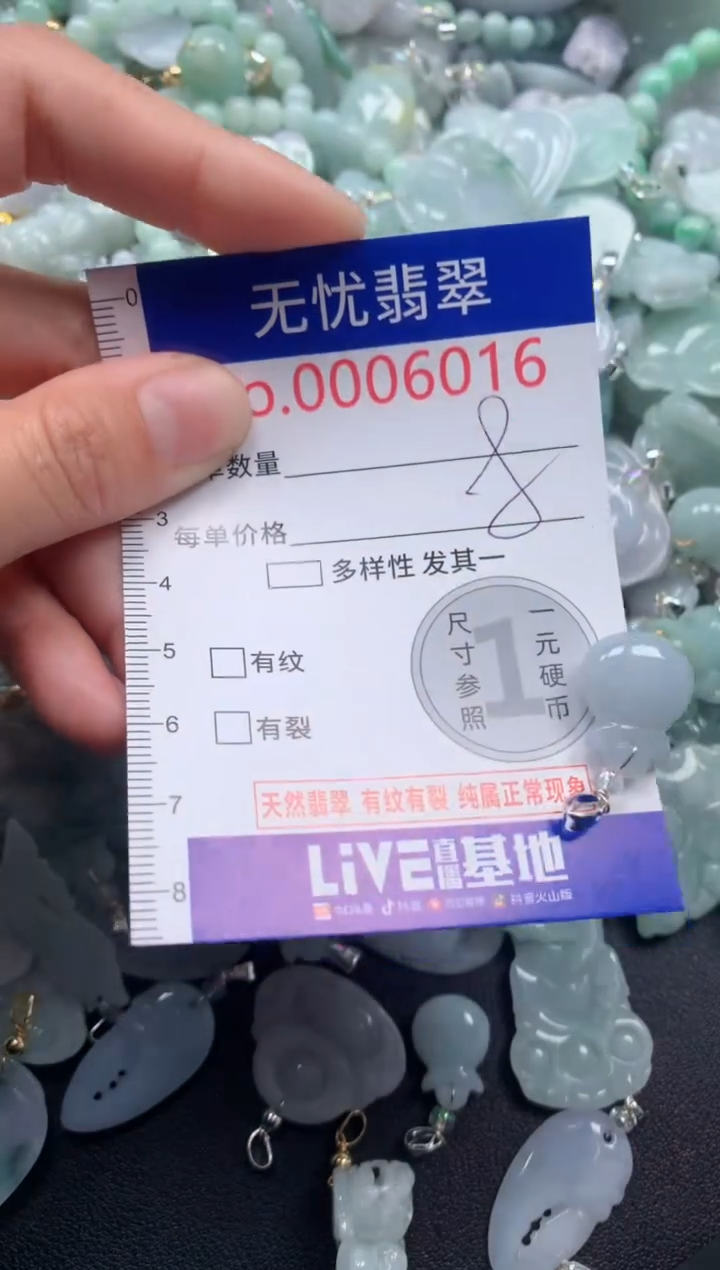 颈饰未镶嵌翡翠6016