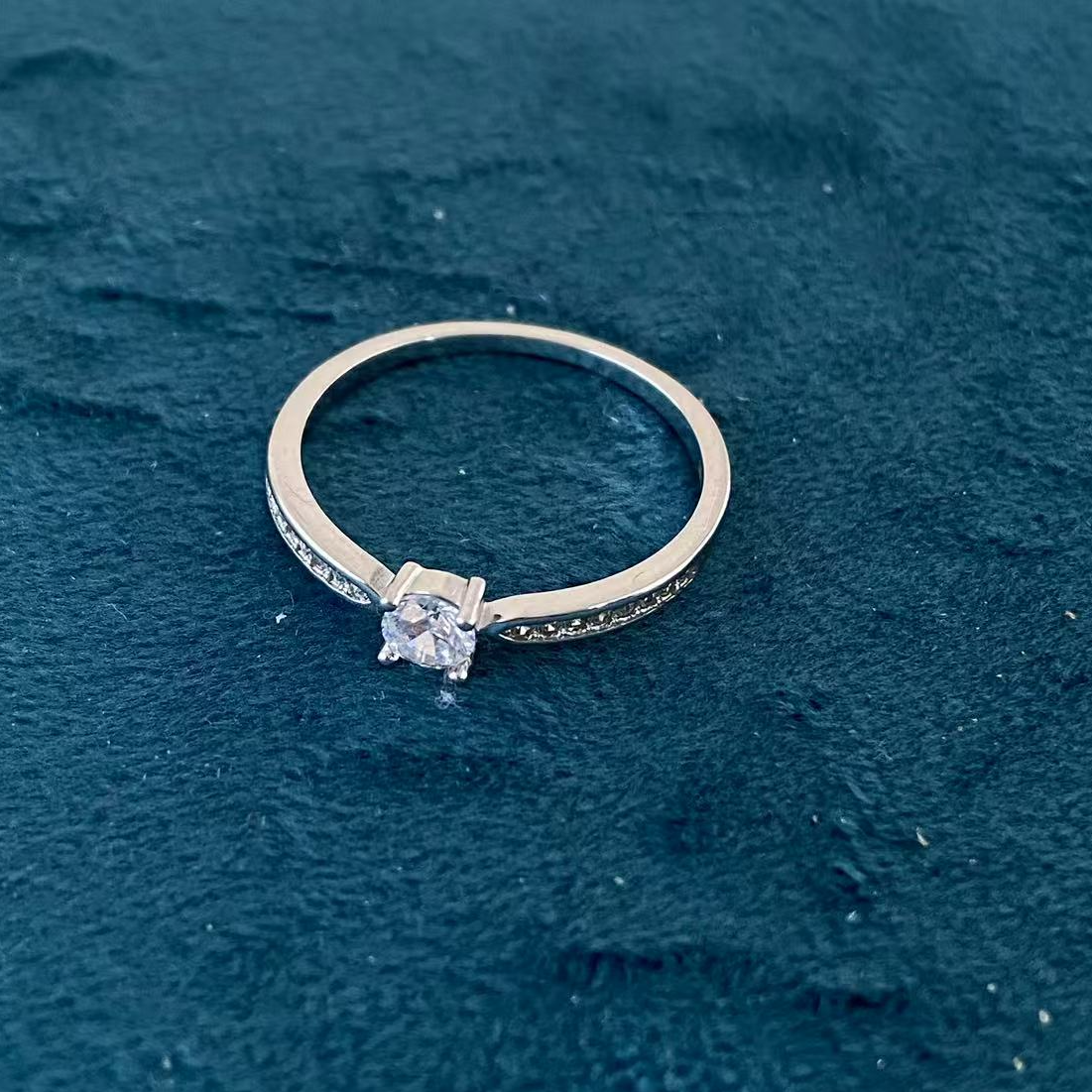 《D·R甄选》A2-06小米粒款0.3CT白戒指