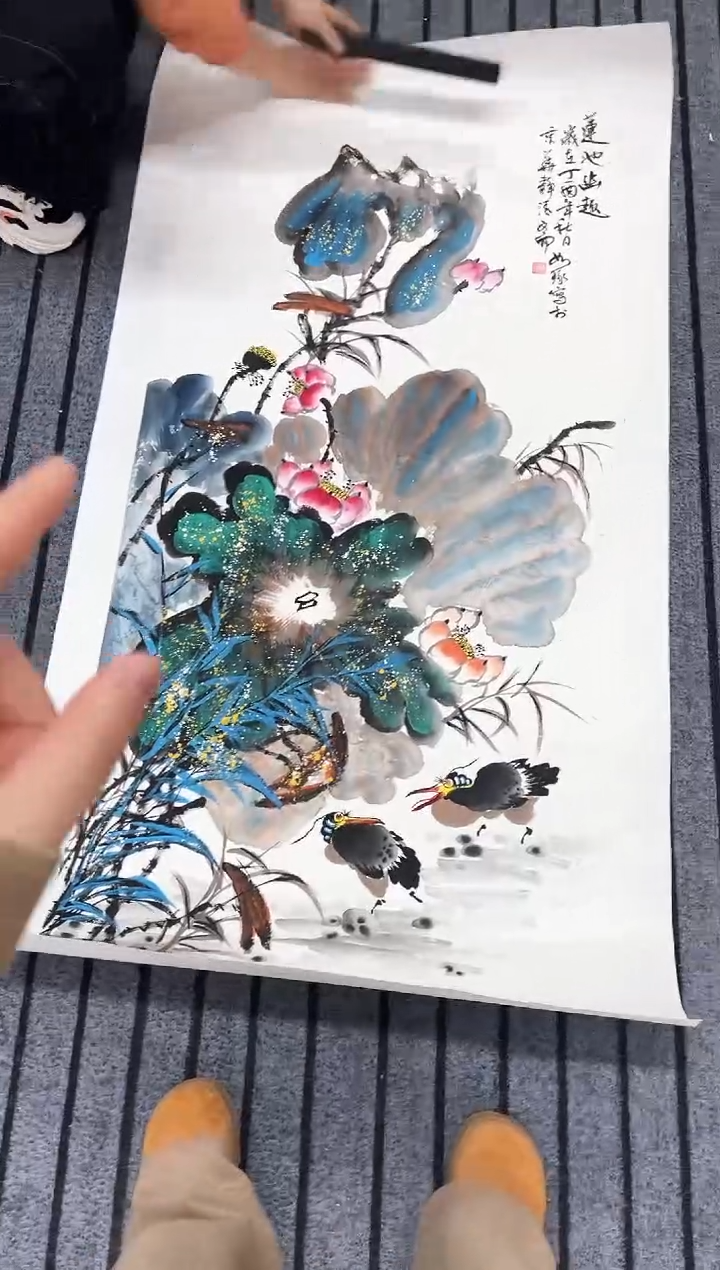 精品国画花鸟作品