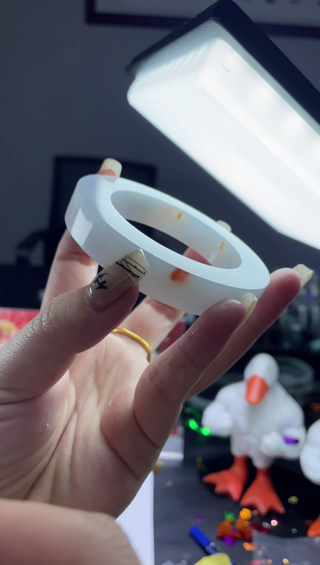 【闪购商品】定制翡翠手镯未镶嵌手镯DDQ/发一件