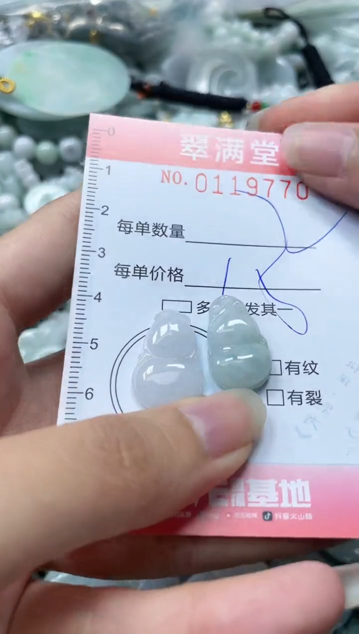 【闪购商品】翡翠未镶嵌颈饰闪购0119770