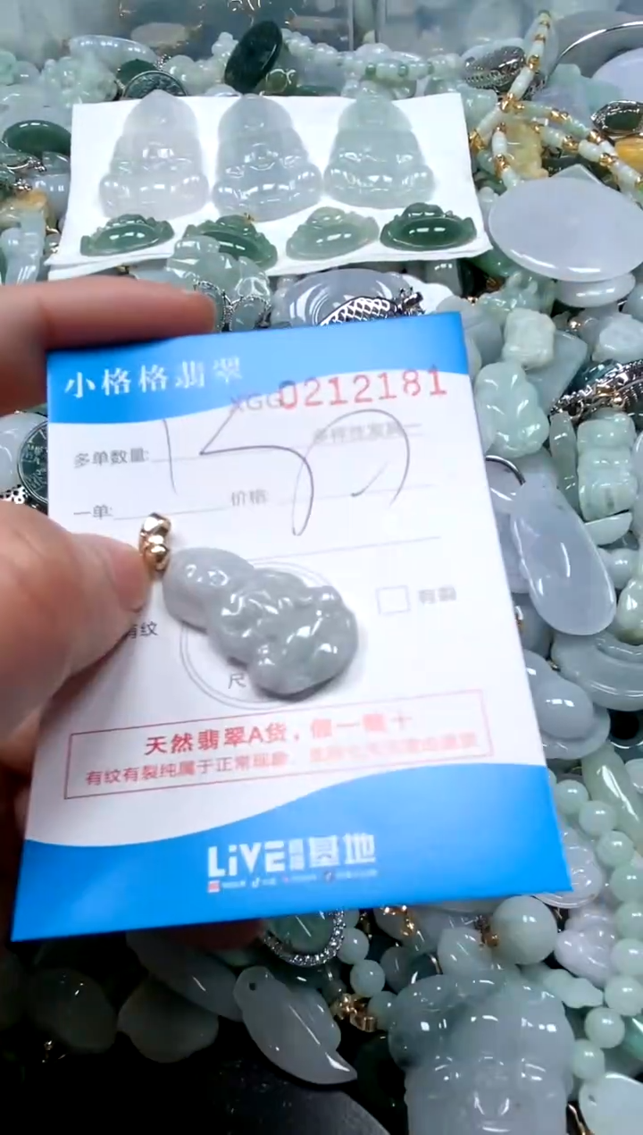 【闪购商品】翡翠颈饰未镶嵌闪购商品0212181