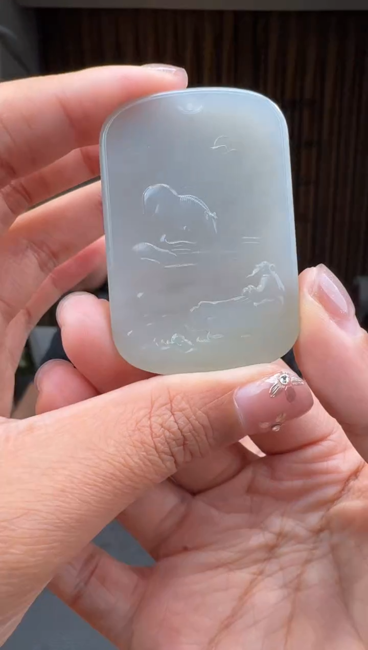 【闪购商品】和田玉46未镶嵌2.4理恒多样性发货