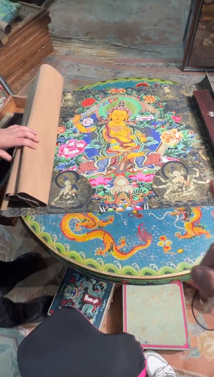 卷轴画卷轴画奥奥的唐卡