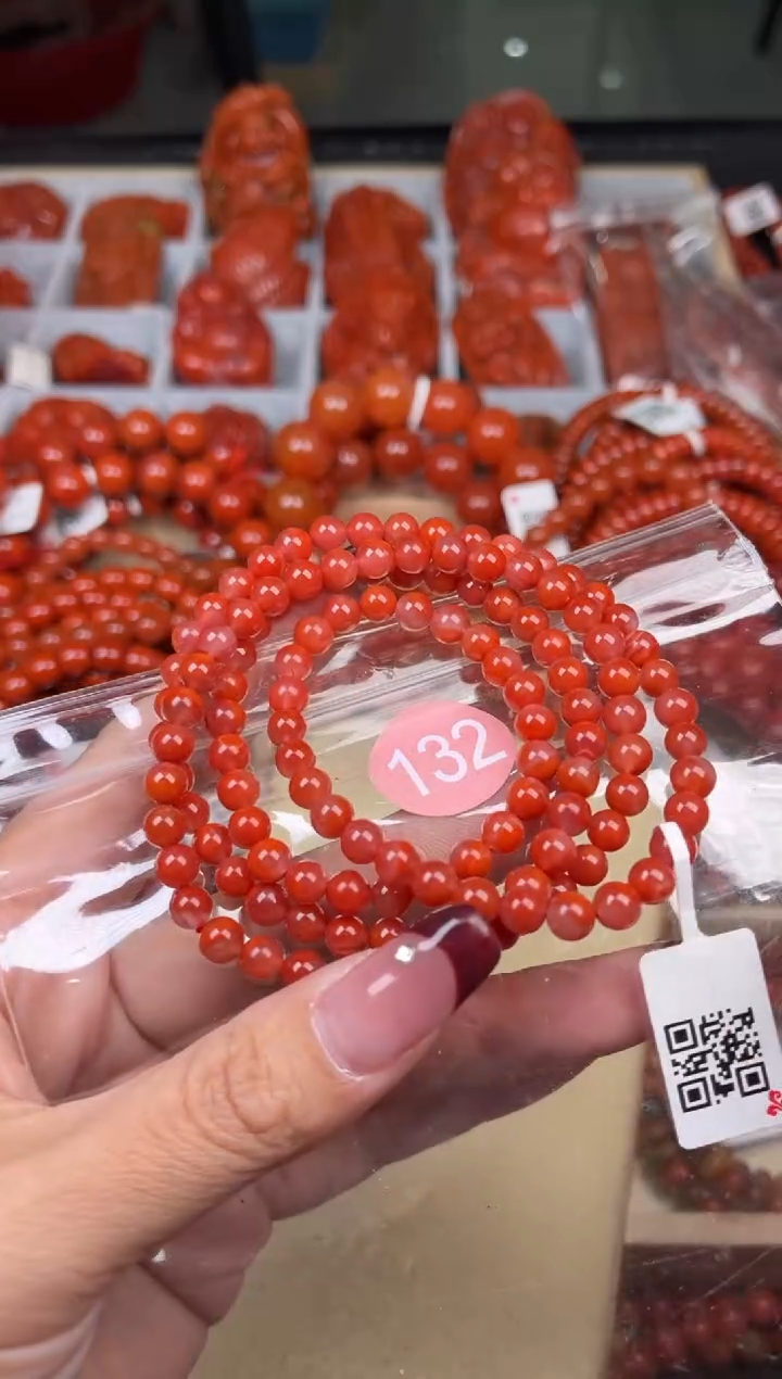 【闪购商品】南红玛瑙珠宝奇石未镶嵌132-5+