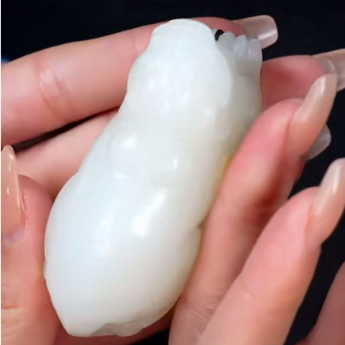 清代和田玉 貔貅