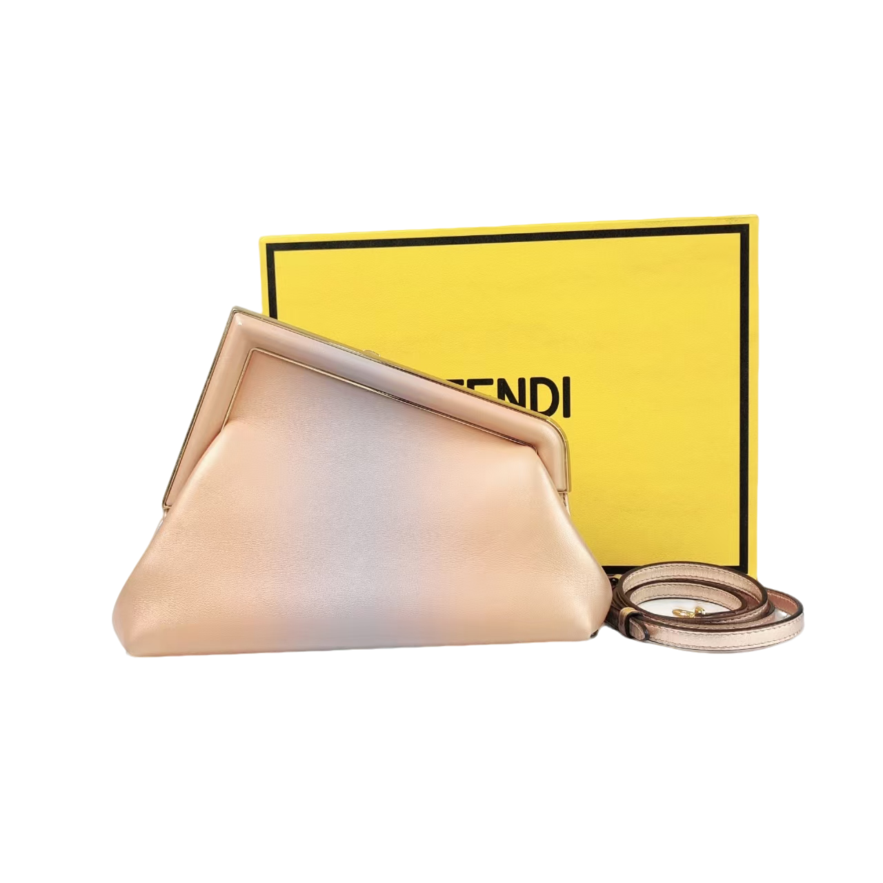 95新 FENDI/芬迪 安洁利严选斜挎包/0005384