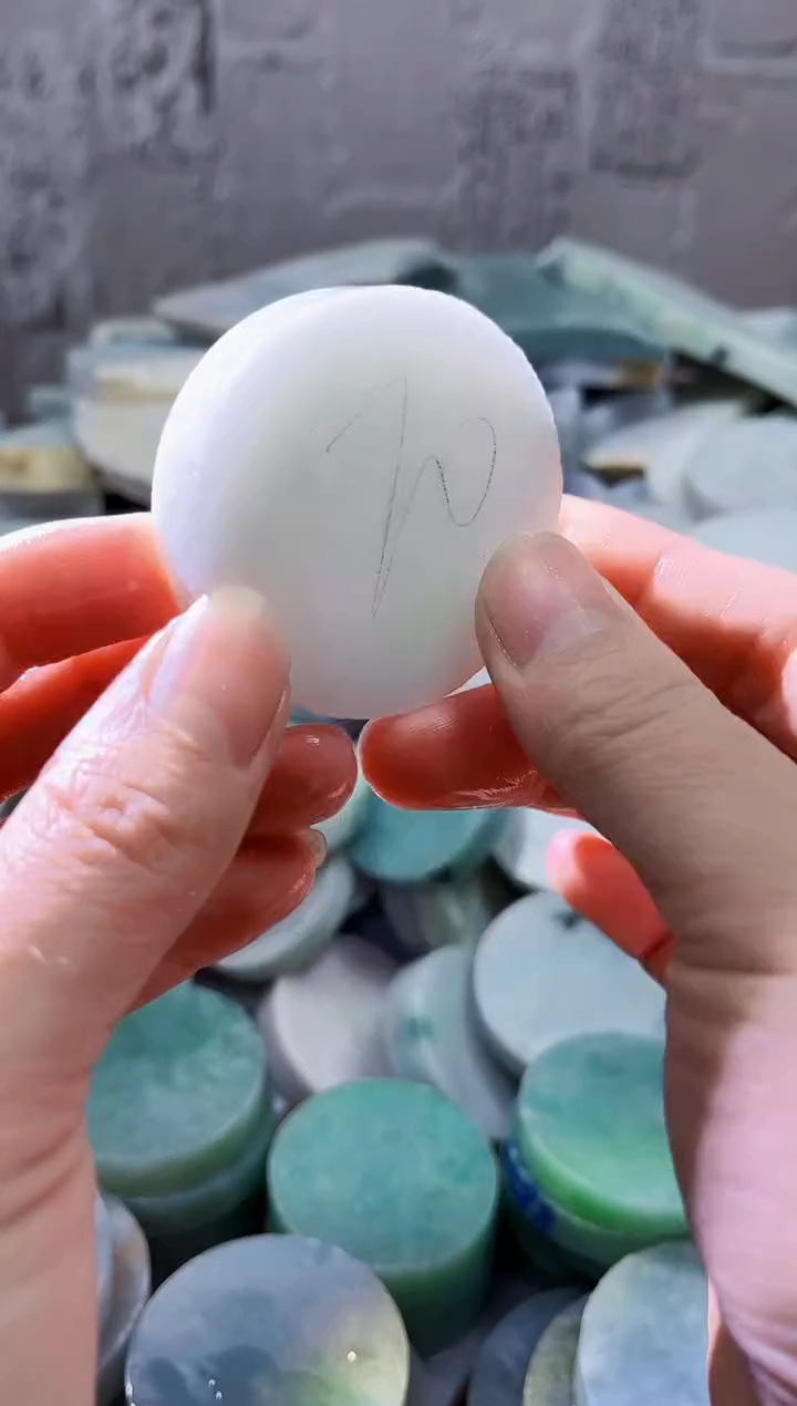 裸石翡翠天然翡翠A货石 南 372